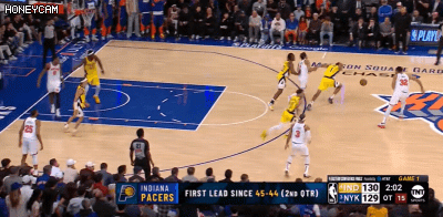 东决G1裁判报告:两次漏判均不利步行者 漏吹关键时刻大桥打手!